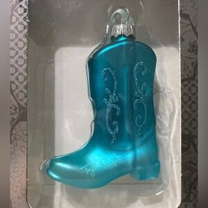 Taylor Swift Debut Cowboy Boot Ornament